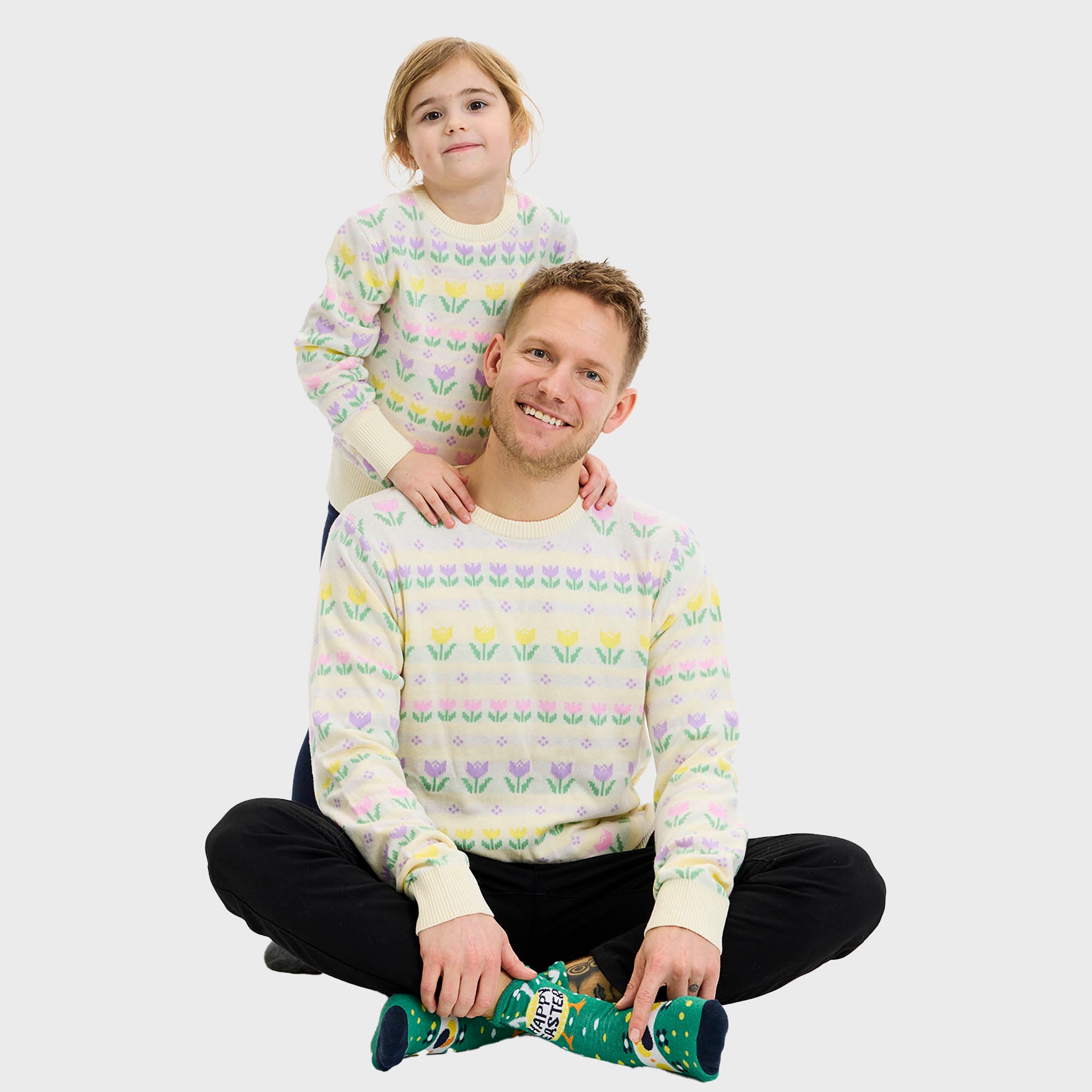 Påskeliljens påskesweater - Barn